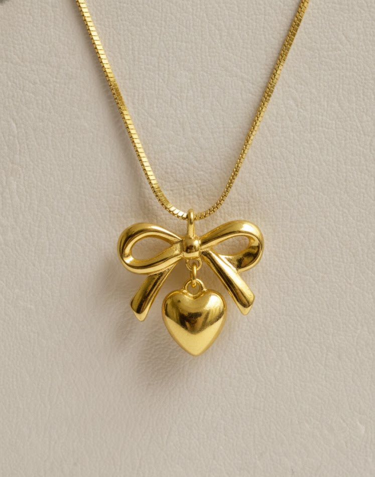 The Adore Bow Necklace