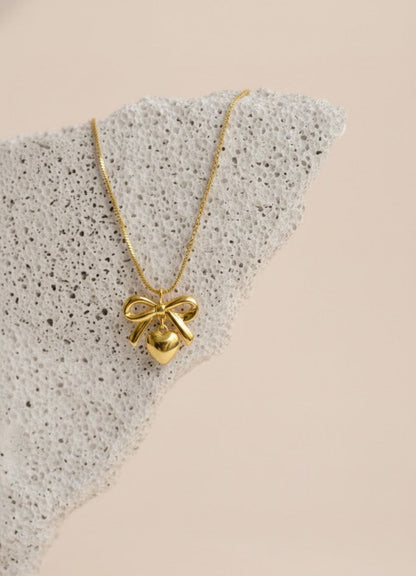 The Adore Bow Necklace
