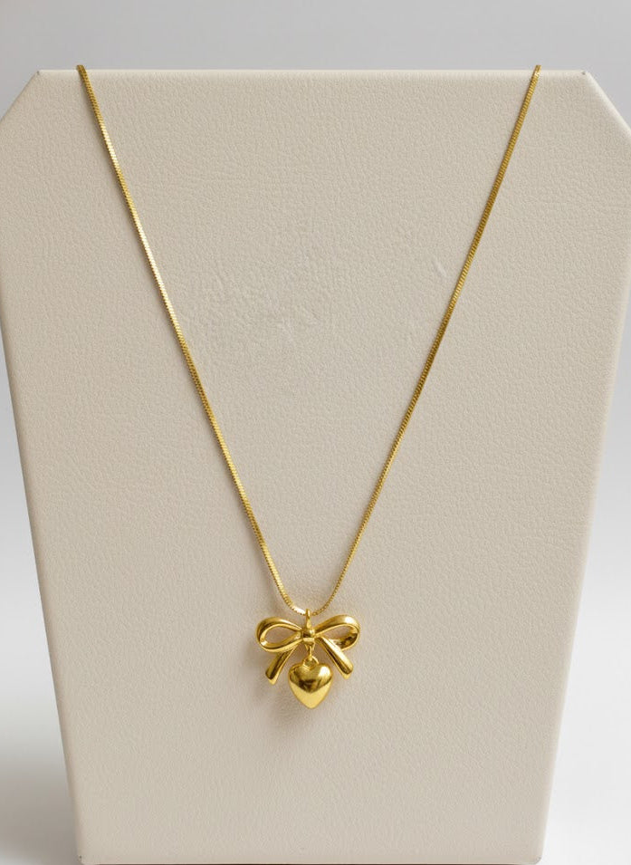 The Adore Bow Necklace