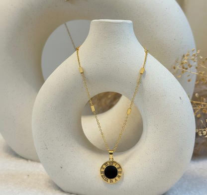 The Midnight Roman Classic Gold Pendant