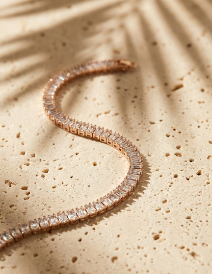 The Gilded Tennis Bracelet (17cm)