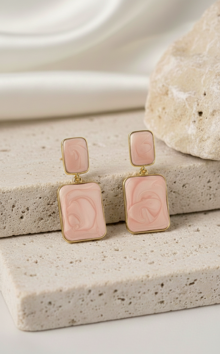 The Rose Marbled Drop