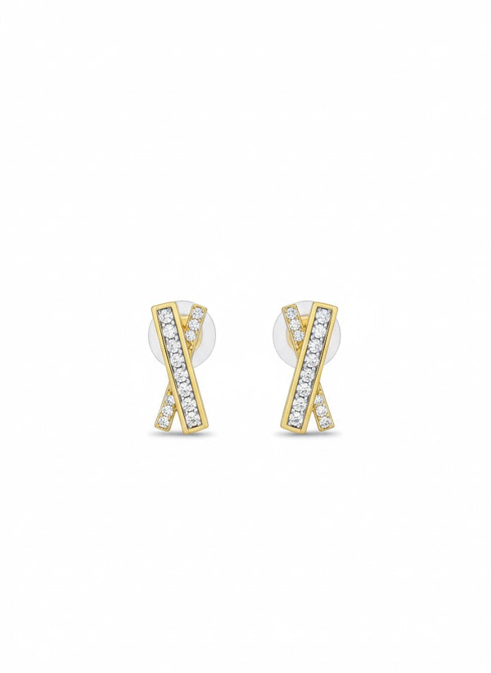 The Empress Cross Studs