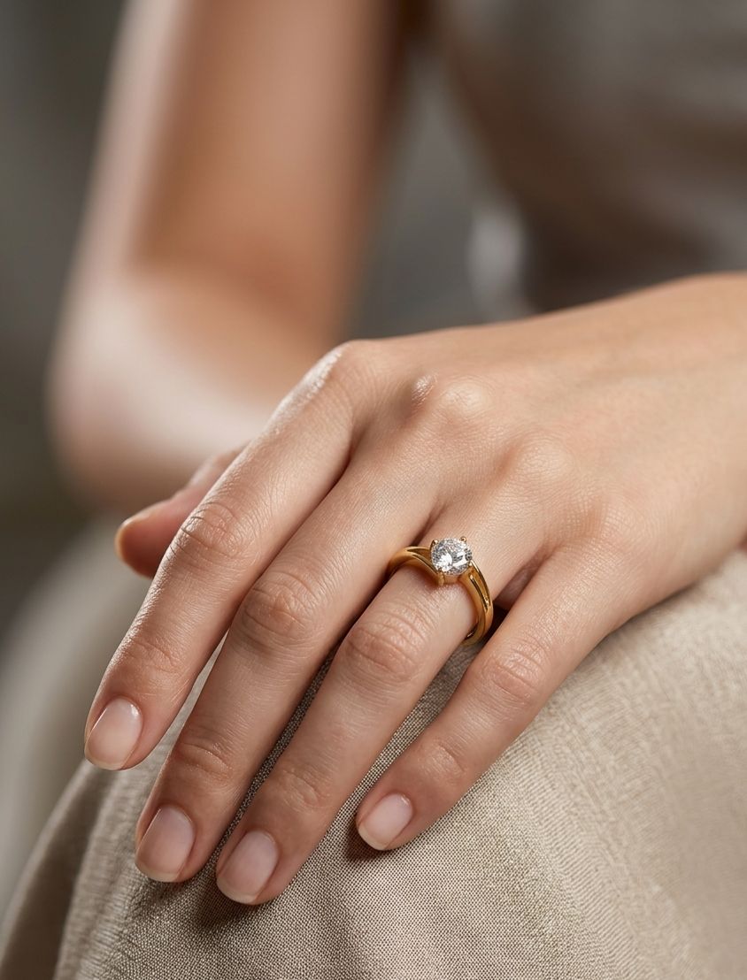 CRYSTAL AURA RING